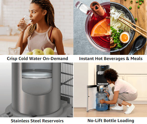 Brio 400 SERIES CLBL420V2 Bottom Loading Water Cooler Dispenser Feature Buying Guide